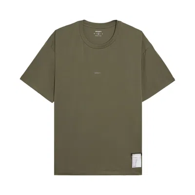 Pre-owned Satisfy Auralite T-shirt 'dusty Olive' | Green | Men's Size M