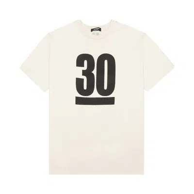 Pre-owned Undercover 30th Anniversary Short-sleeve T-shirt 'light Beige' | Cream | Men's Size 4 In White