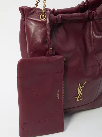 Saint Laurent Jamie Bag In Lamb Leather In Red