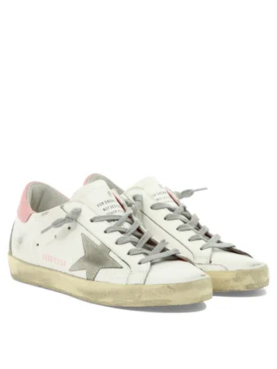Golden Goose Deluxe Brand Women Multicolor Leather Super Star Classic Sneakers In Multi