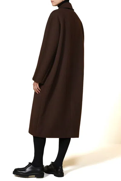 Max Mara Coats In Brown