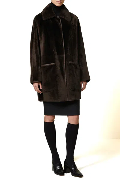 Max Mara Coats In Brown