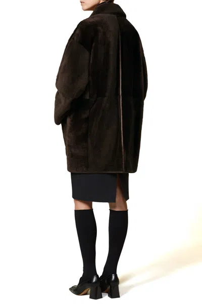 Max Mara Coats In Brown