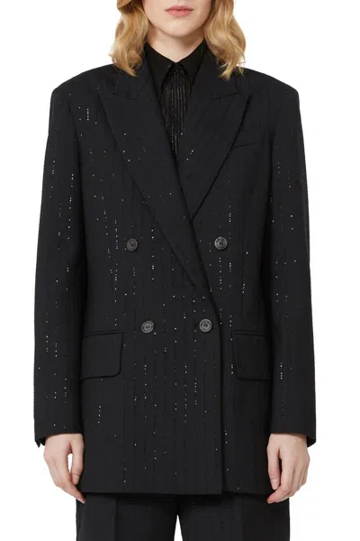 Max Mara Jackets In Black