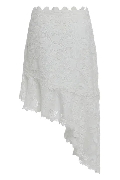 Waimari Lace Skirt In White