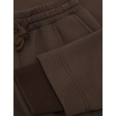 Reiss Bernie Long-sleeve Two-piece Jersey Set 9 In Brown