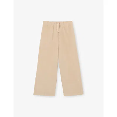 Reiss Charlie Wide-leg Cord Trousers 3 In Neutral