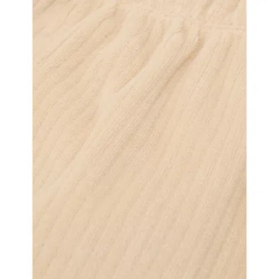 Reiss Charlie Wide-leg Cord Trousers 3 In Neutral