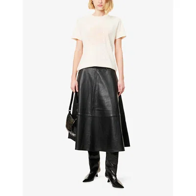 Isabel Marant Étoile Womens Isabel Marant Etoile Zoeline Graphic-print Cotton T-shirt In Neutral