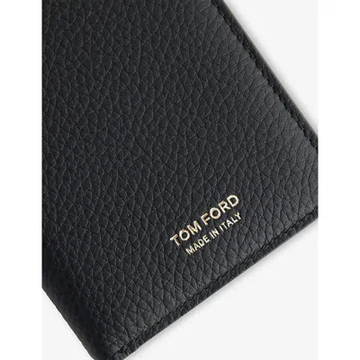 Tom Ford Foldable Card Holder In Black