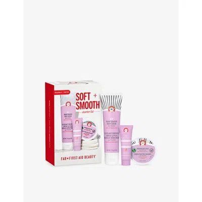 First Aid Beauty Soft + Smooth Starter Kit - Body Bestsellers In Purple