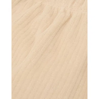 Reiss Charlie Wide-leg Cord Trousers 9-13 In Neutral