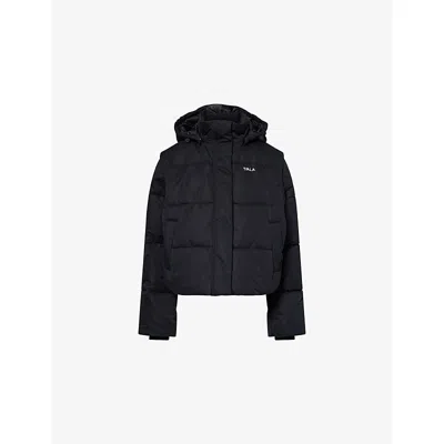 Tala Womens  Storm Reversible Woven Jacket In Black