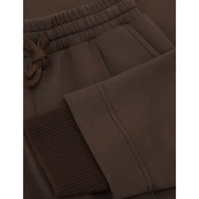 Reiss Bernie Long-sleeve Two-piece Jersey Set 3 In Brown