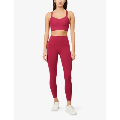 Lululemon Womens  Align High-rise Stretch-woven Leggings In Red