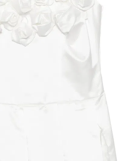 Comme Des Garçons Knotted Dress In White