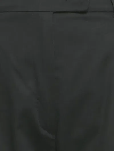Pre-owned Max Mara Tapered Trousers In Black