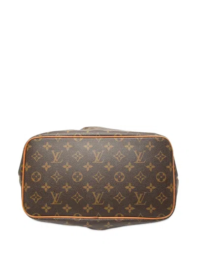 Pre-owned Louis Vuitton 2013 Monogram Palermo Pm Satchel In Brown