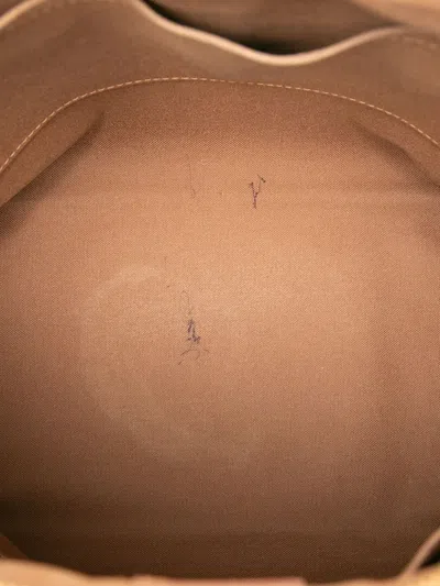 Pre-owned Louis Vuitton 2013 Monogram Palermo Pm Satchel In Brown