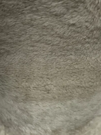 Pre-owned Saint Laurent 2022 Medium Shearling Monogram Kate Reversible Shoulder Bag In Gray