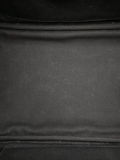 Pre-owned Prada 2013-2025 Canvas Canapa Logo Satchel In Black