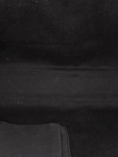 Pre-owned Dolce & Gabbana 2010-2025 Leopard Printed Denim Flap Crossbody Bag In Green