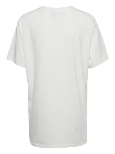 Pre-owned Gucci Interlocking Gg Print T-shirt In White