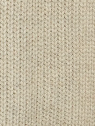 Pre-owned Zadig & Voltaire Ribbed Scarf In Neutral
