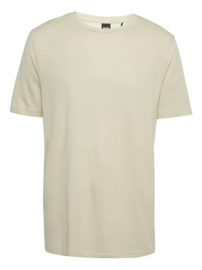 Pre-owned Hugo Boss Cotton T-shirt In Neutral