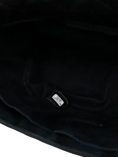 Pre-owned Chanel 2009-2010 Quilted Calfskin Reissue 2.55 Easy Messenger Flap Crossbody Bag In Black