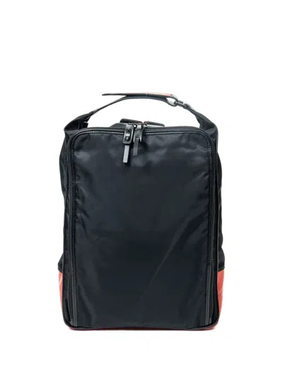 Pre-owned Christian Louboutin Logo-print Backpack In Black