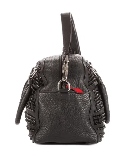 Pre-owned Christian Louboutin Studded Tote Bag In Black