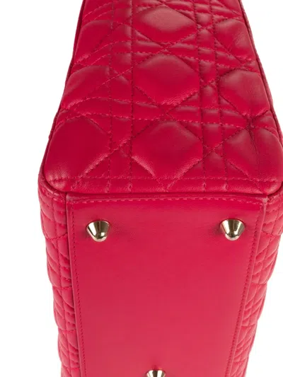 Pre-owned Dior Lady  Tote Bag In Pink