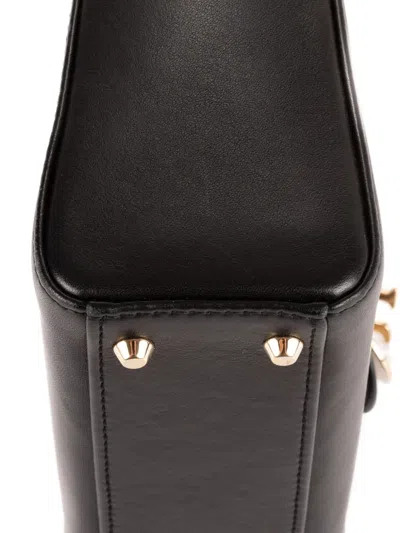 Pre-owned Dior X Niki De Saint Phalle Mini Lady  Heart-motif Tote Bag In Black