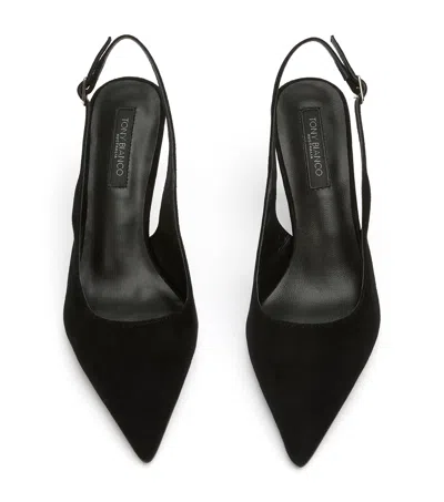 Tony Bianco Baz Black Suede In Black