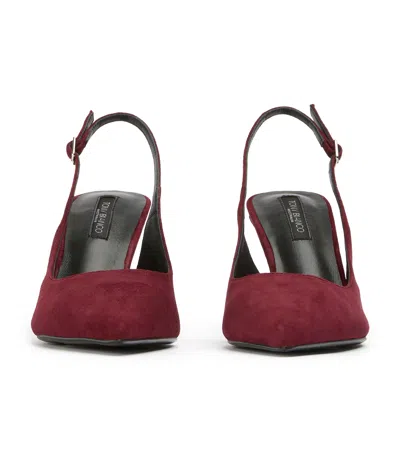 Tony Bianco Baz Vino Suede In Red
