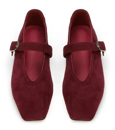 Tony Bianco Bobbi Vino Suede In Red