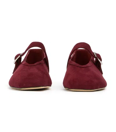 Tony Bianco Bobbi Vino Suede In Red