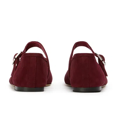 Tony Bianco Bobbi Vino Suede In Red