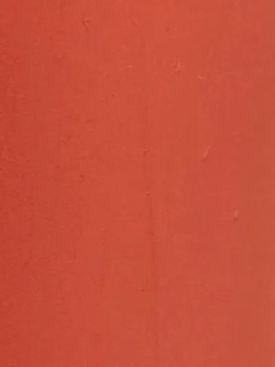 Pre-owned Dries Van Noten Crepe Tailored Trousers In Orange