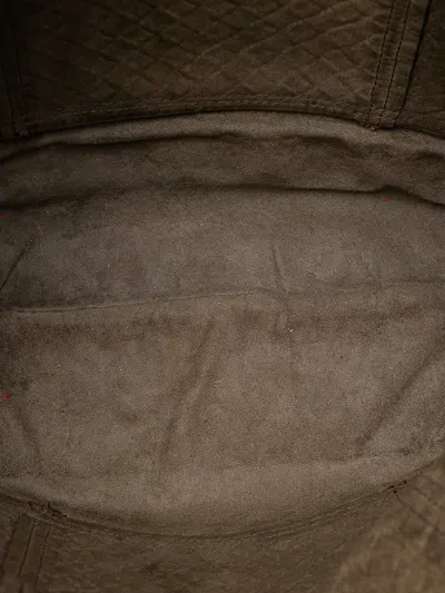 Pre-owned Bottega Veneta 2012-2025 Nappa Intrecciato Tote Bag In Red