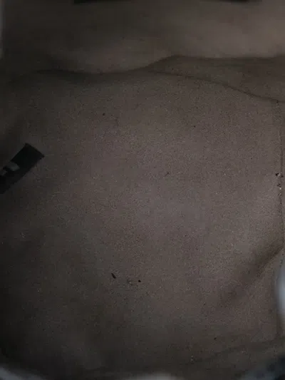 Pre-owned Fendi 2010-2025 Mini Zucca Embossed Leather Mon Tresor Bucket Bag Satchel In Brown