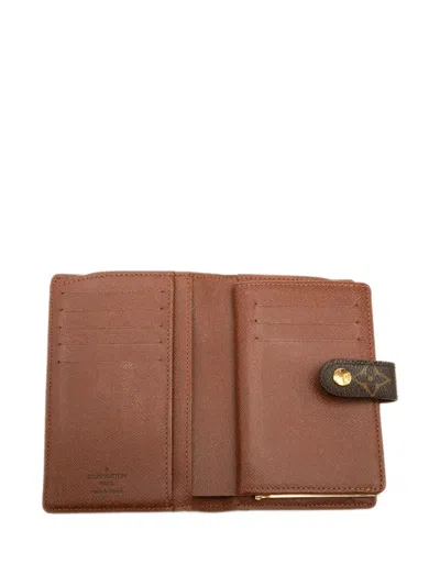 Pre-owned Louis Vuitton 2006 Monogram French Purse Small Wallets In Brown