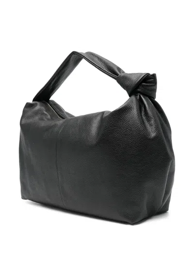 Marc Ellis Angie Leather Tote Bag In Black