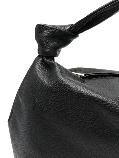 Marc Ellis Angie Leather Tote Bag In Black