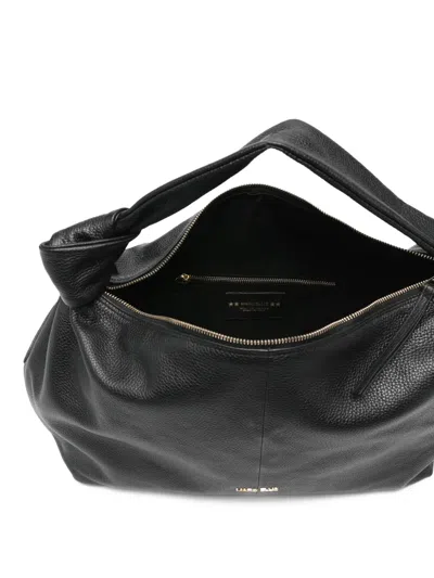Marc Ellis Angie Leather Tote Bag In Black