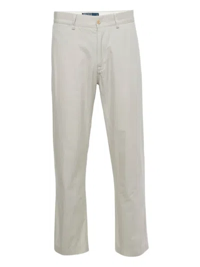 Pre-owned Polo Ralph Lauren 1189386 Button Trousers In Neutral