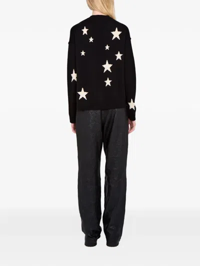 Zadig & Voltaire Mirkaz Star Cardigan In Black