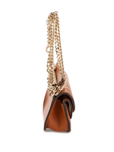Pre-owned Chloé Quilted Shoulder Bag In Brown