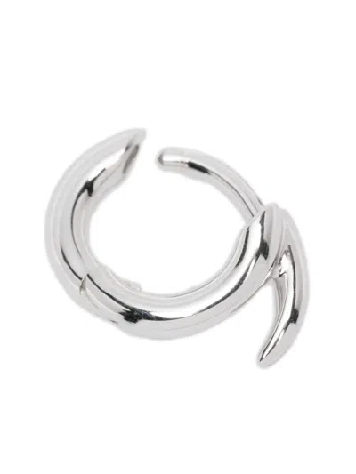Shaun Leane Quill Mini Hoop Earring In Silver